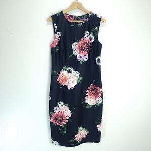 NWT Suzy Shier Floral Scuba Dress